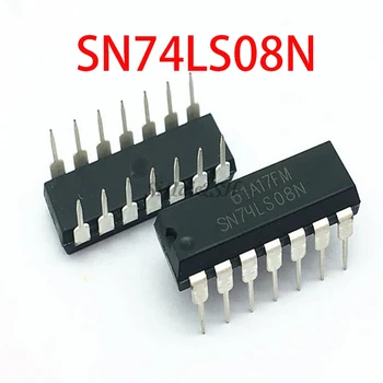 

10PCS SN74LS08N DIP14 SN74LS08 DIP 74LS08N 74LS08 SN74LS08 HD74LS08P DIP-14 new and original IC