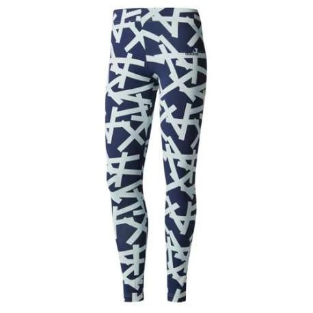 Pantalon Adidas Malla Aop Tight Azul marino|Mallas| - AliExpress