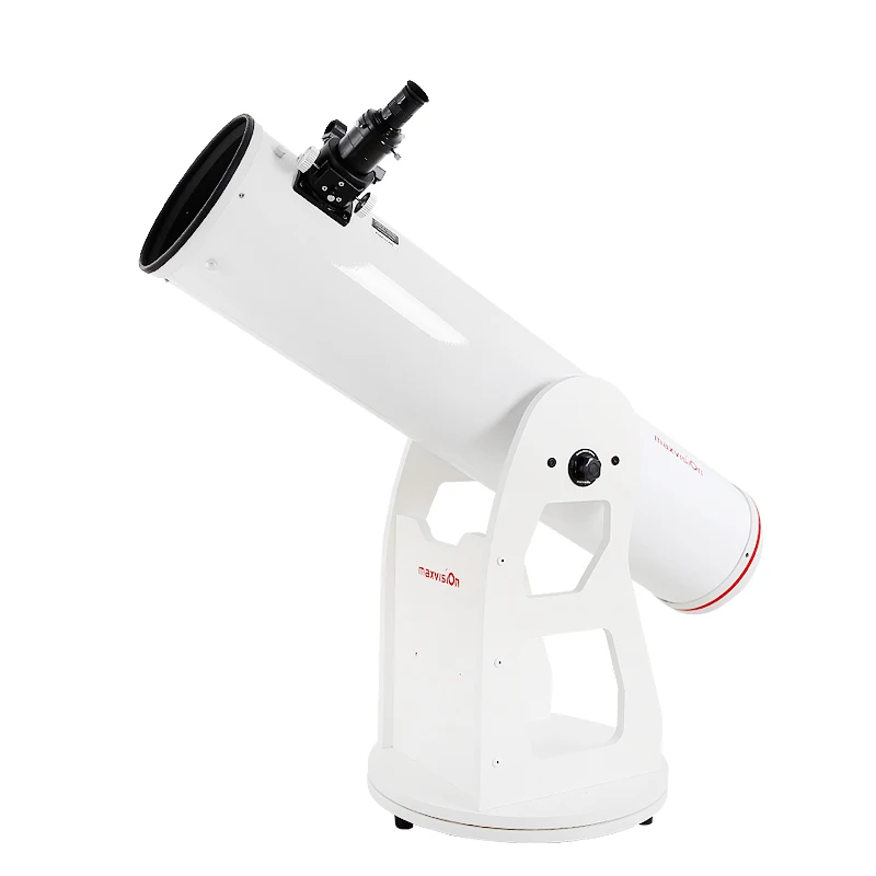Maxvision Telescopio Astronomico Dob Dobson Da 8 Pollici Con Supporto Da Pavimento In Legno, Riflettore Parabolico, Riflettore Newtonian, F6