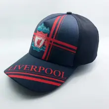 Бейсбольная Кепка с вышивкой футбольного клуба "Реал Мадрид", FCB Liverpool, логотип футбольной команды, Регулируемая Кепка для любителей футбола