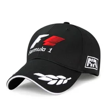 

Outdoor Sports F1 Racing Men's Baseball Cap Fashion Letter Print Embroidery Baseball Caps Long Visor Brim Shade Snapback Sun Hat
