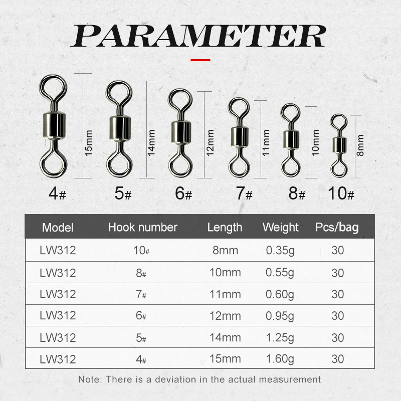 Stainless Steel Accessories Connector, Stainless Steel Fishing Swivel