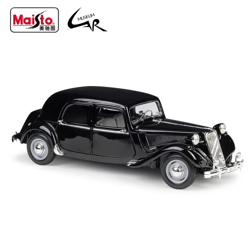 

Maisto 1:18 1952 CITROEN 15CV 6 CYL Cars Model Kit Display Alloy Diecast Model Car Toy Collectibles Gift