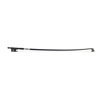 

Carbon Fiber Bow Black Carbon Fiber 4/4 VIolin Bow Good Quality Ebony Frog Black Violin Bow Hair Violin Accessories
