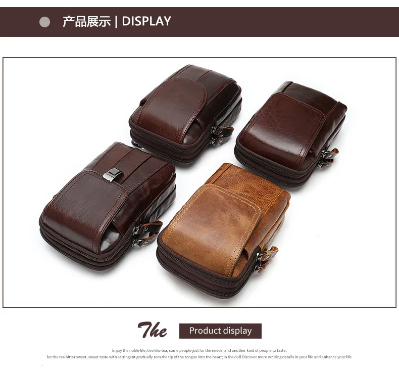 Luxury Men Bag Genuine Leather Shoulder Bag Men Messenger Bags Small Casual Flap Zipper Design Male CrossBody Bag Phone Pocket