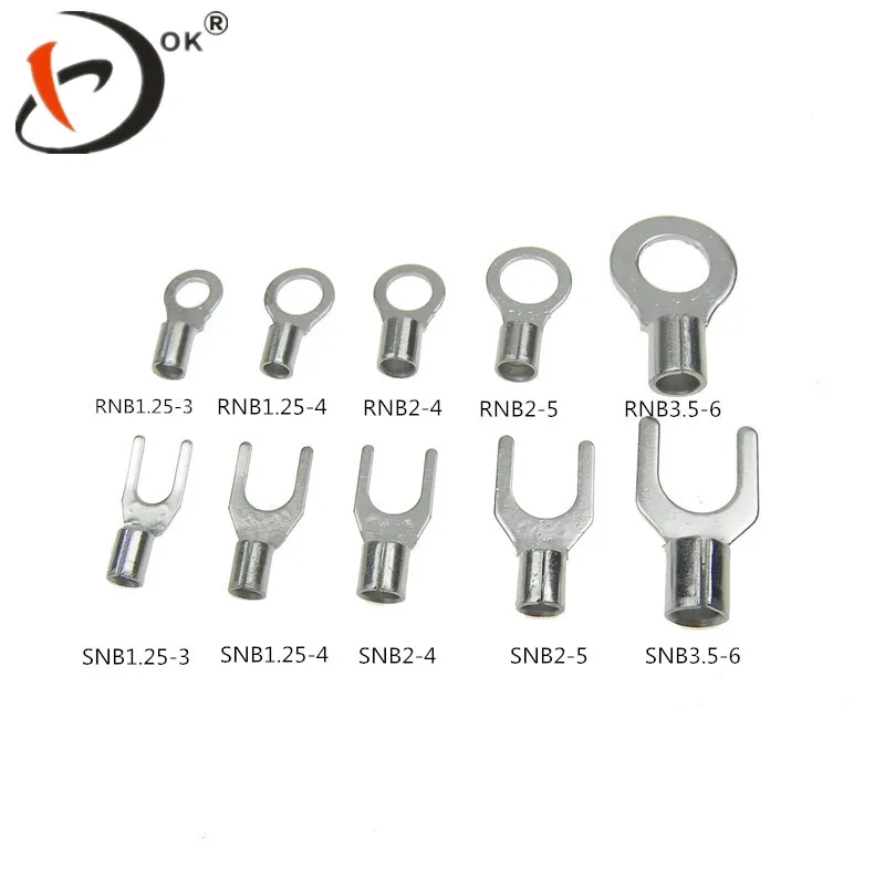 Non-Insulated Terminals Ring  Fork U-type Brass Terminals logo 5