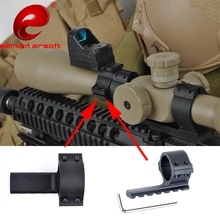 Элемент железа RIS Rail тактический страйкбол 30 мм прицела верхний рельсовый пистолет фонарик для оружия Крепление Пикатинни Райзер аксессуары EX309