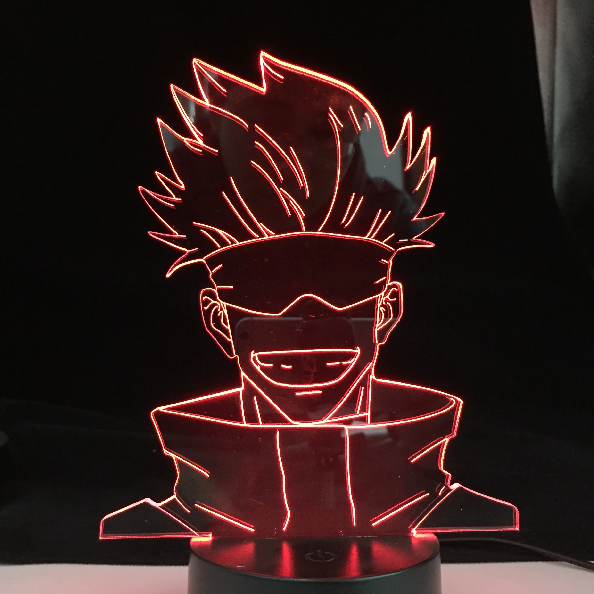 

Anime Lamp Satoru Gojo Jujutsu Kaisen Led Night Light for Birthday Gift Jujutsu Kaisen Nightlight Satoru Gojo Lamp Drop Shipping