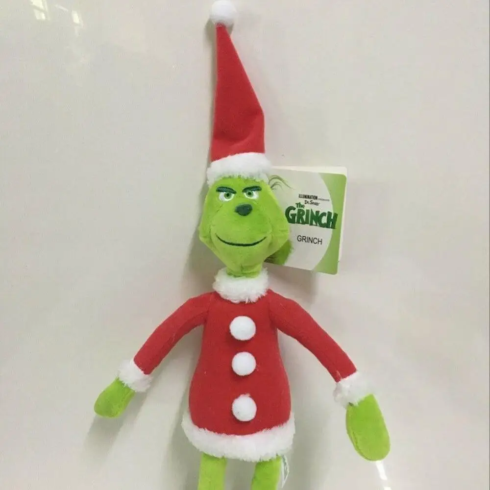 Рождественские куклы Grinch как Grinch украли рождественские Мягкие плюшевые детские игрушки подарки рождественские подарки