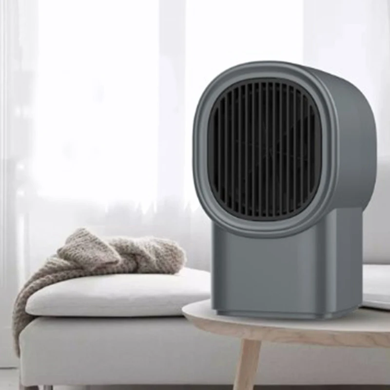 

Electric Wall Heater Mini Portable Plug-In Personal Space Warmer Adjustable Thermostat Indoor Heating Camping Any Place US PLUG