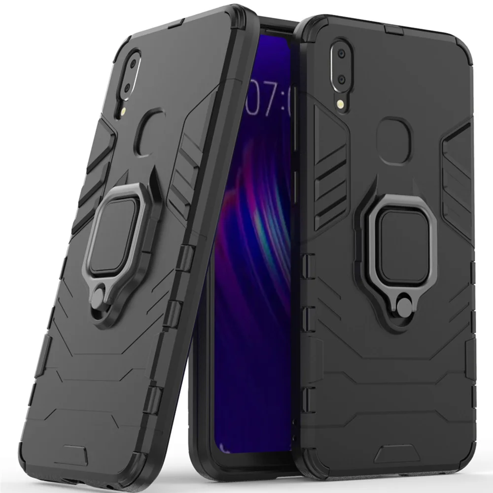 Чехол-подставка с кольцом Железный человек для Vivo IQOO NEO Pro NEX S5 Y3 Y11 Y15 Y17 Y19 U3 U3X Y5S Y66 Y67