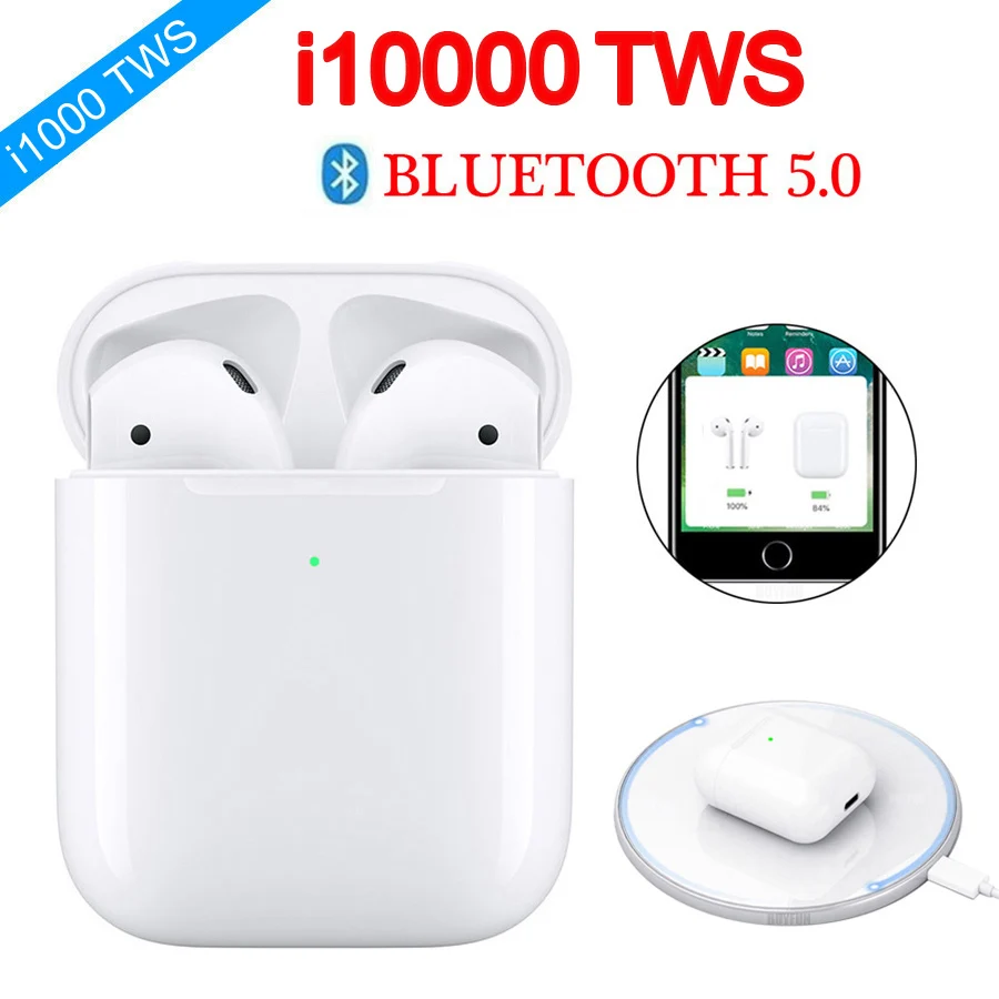 

NEW 2019 i10000 TWS Original Wireless Earphone Bluetooth 5.0 Earbuds i10000tws pk i20 i60 i80 i100 i200 i10000 i2000 i5000 tws