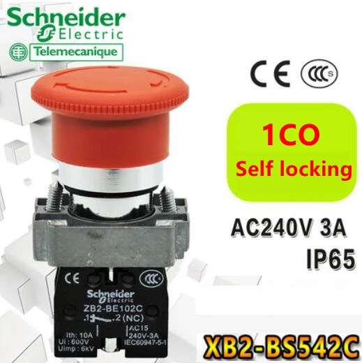 Шнайдер переключатель кнопки аварийного останова XB2-BS542C XB2-BS442C XB2-BS642C XB2-BT42C ZB2-BE101C ZB2-BE102C совершенно аппарат не Привязанный к оператору сотовой связи