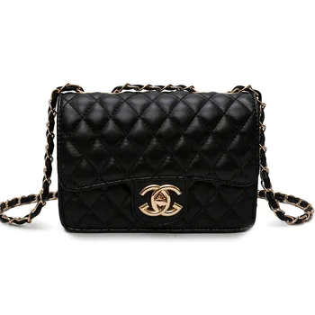 

Bag Female 2019 New Style Fashion Mini Small Bag Ins Ultra-Fire One-Shoulder Crossbody Bag Small Fragrant Wind Quilted Leather S