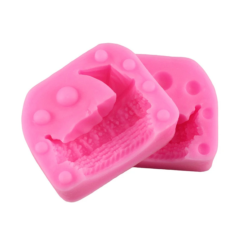BAYCHEER 3D кроватки Форма для выпечки тортов DIY силиконовая форма печенье Fondant(сахарная) шоколад помадка, кондитерские изделия формы инструмент для украшения торта Кухня гаджет