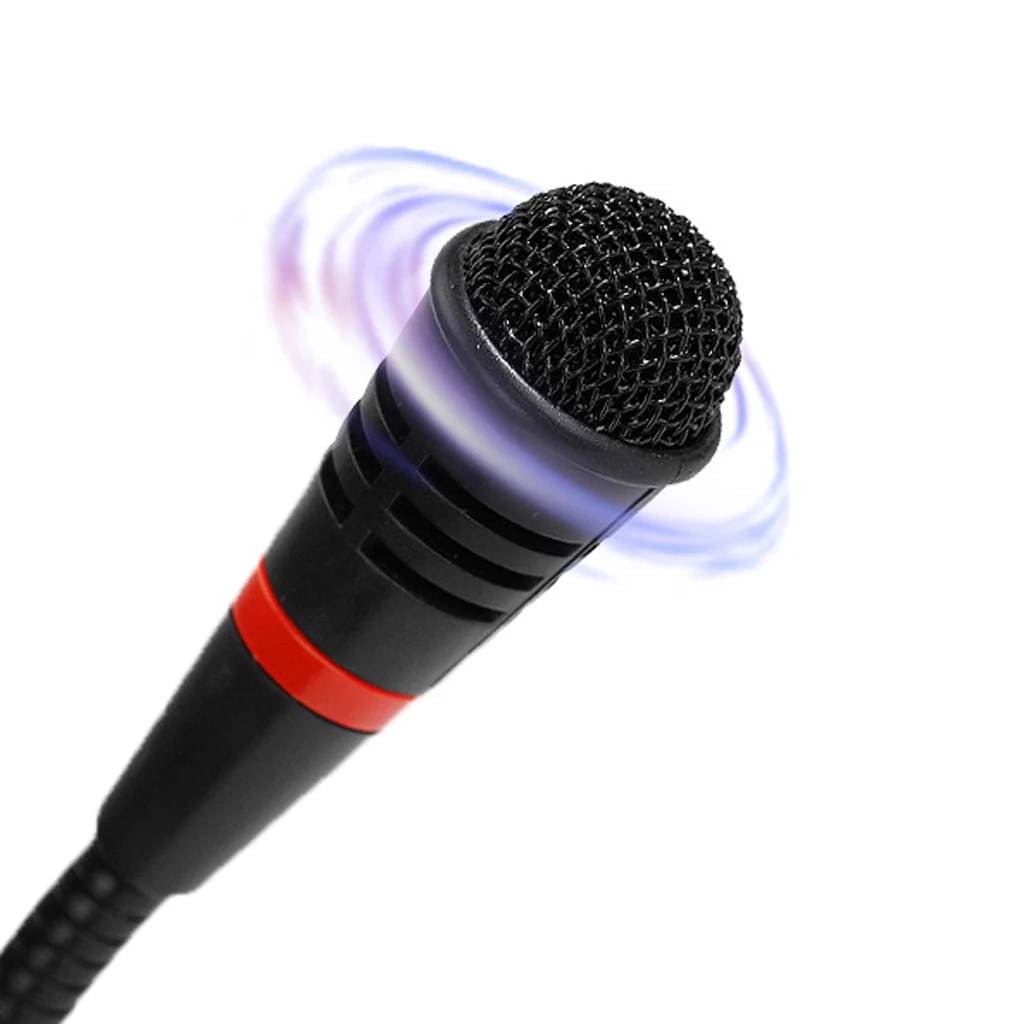 1 комплект компьютерный гусиный микрофон, Кнопка громкости с usb-кабелем и 3 метра 3,5 мм до XLR Женский кабель и USB звуковая карта