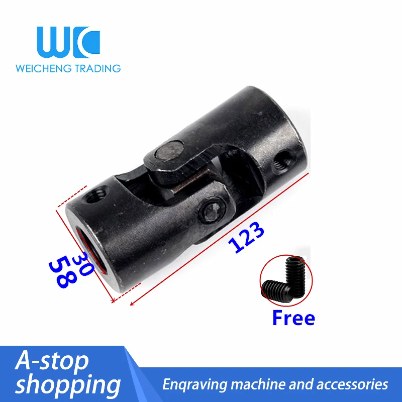 1pc 30*58*123 Miniature miniature joint brass universal coupling axle vehicle navigation model | Обустройство дома