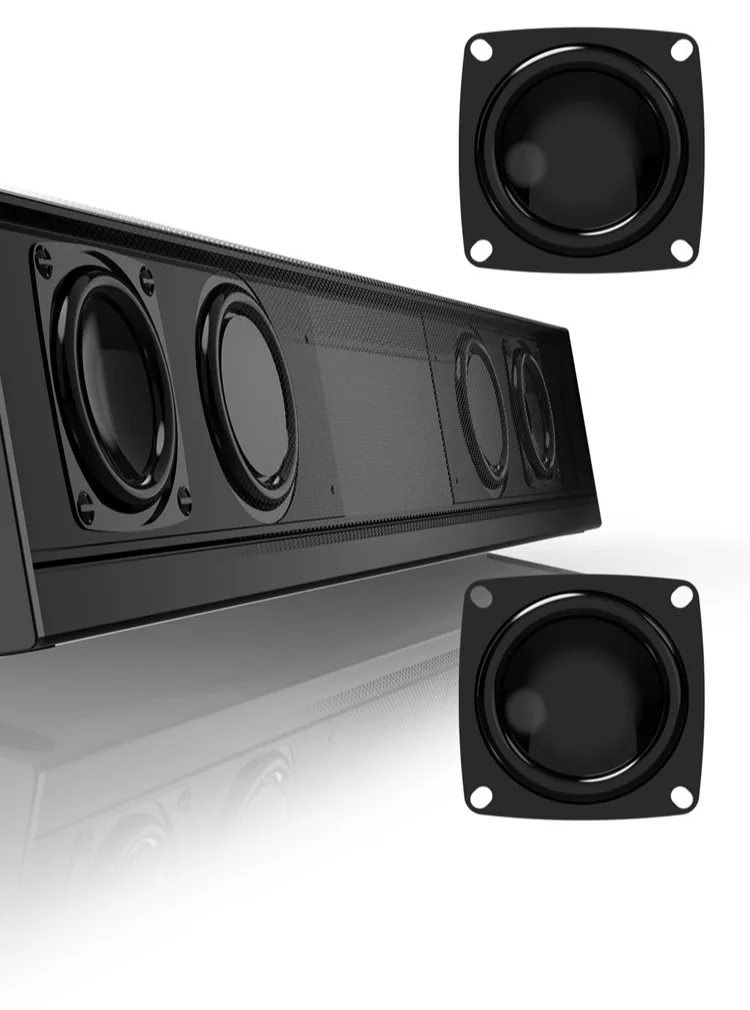 Bluetooth динамик беспроводной Hi-Fi звуковой журнал Настольный Bluetooth стерео динамик беспроводной Саундбар двойной динамик Поддержка TF карты