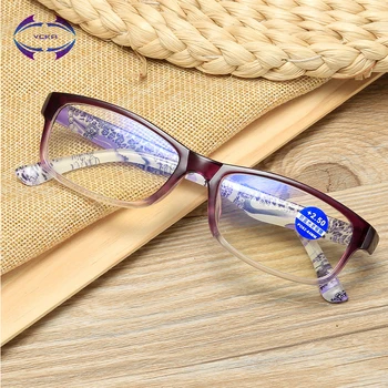 

VCKA Reading Glasses Men Women Presbyopic Unisex Eyeglasses Fashion Glasses Sight With Diopters Oculos +1 +1.5 +2 +2.5 +3 +3.5