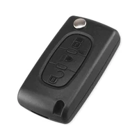 KEYYOU HU83 CE0536/0523 สําหรับPeugeot 107 207 307 308 407 408 PartnerสําหรับCitroen C3 C4 C5 C6 Berlingo Picasso XsaraรถKey Shell 5