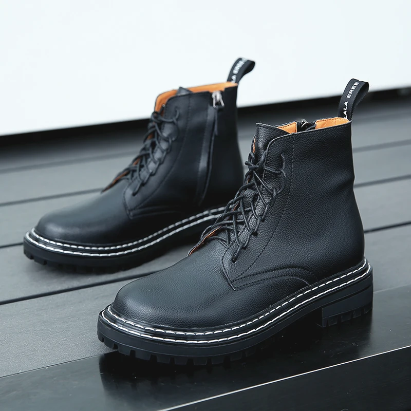 New Woman Shoes Leather Women's New Martin Boots In Autumn and Winter Winter Boots Women Women Boots Outdoor Boots