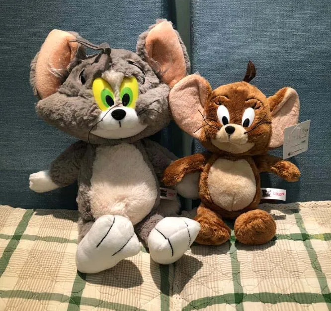 Katze und Maus Tom und Jerry Kinder Plüsch Spielzeug Geschenk Ostern 2PCS 
