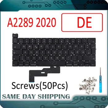 

New 2020 for MacBook Pro Retina 13" A2289 German DE Keyboard QWERTZ Keyboard Replace