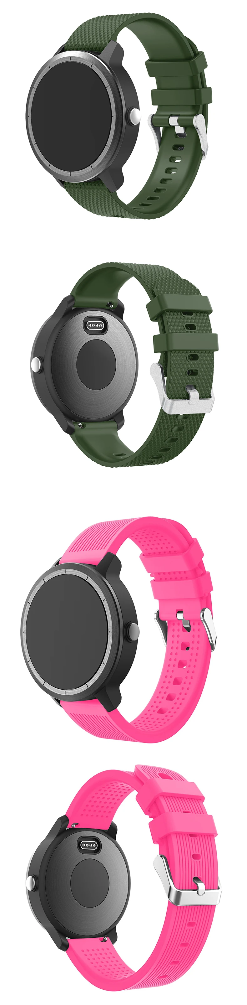 Для Garmin VIVO Active3 ремешок для часов защитный рукав/оболочка Чехлы для VIVO Active 3 ремешок силиконовый браслет Аксессуар