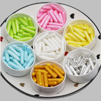 

30G Edible Needle Sprinkles For Cake Food Sugar Fondant Diy Baking Candy Ice Cream Sugar Wedding Cake Decoration Tools