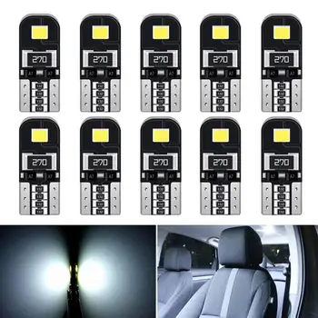 

10x W5W T10 LED Bulb Car Interior Dome Map Reading Lights 6000k white For BMW E46 E60 E90 E36 E30 E92 E65 F10 F30 Z4 M5 X5 E53