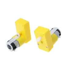 DC3-6V мотор торможения Г-образный мотор-редуктор переменного тока для умного робота дистанционного управления автомобилем