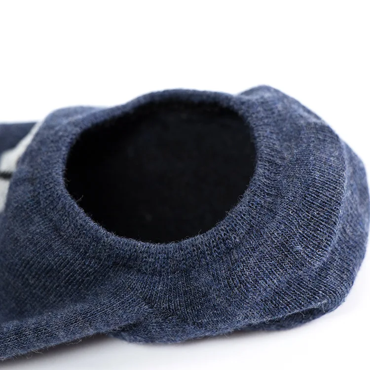 

2019 Spring And Summer New Style WOMEN'S Socks Cotton Solid Color Smiley Low-Cut Hidden Socks WOMEN'S Low-cut Liners Socks