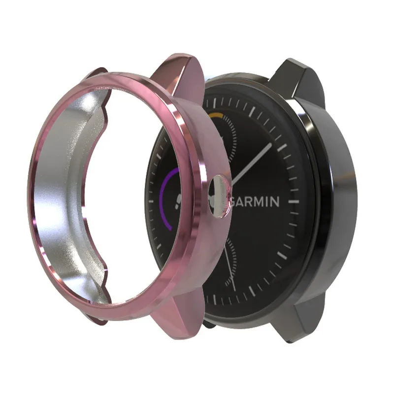 ТПУ Смарт часы защитный чехол для Garmin Vivoactive 3 3 музыка Smartwatch полный экран крышка Рамка кожи Аксессуары