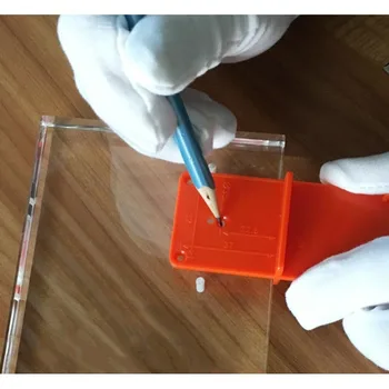 

35mm 40mm Hinge Hole Drilling Guide Locator Hole Opener template Door Cabinets DIY Tool For Woodworking tool