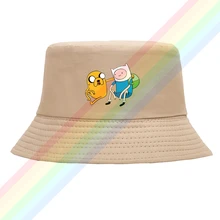 Adventure Time with Finn & Jake Trend Unisex Baseball Cap Cotton Denim Unique Adjustable Sun Hat for Men Women Youth 