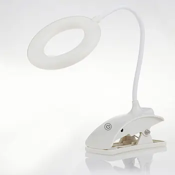 

Dimmable Desk Lamp Clip Durable Rechargeable Foldable Portable Cosmetics Led Superbright Make Up Touchsensitive Eyelash Grafting