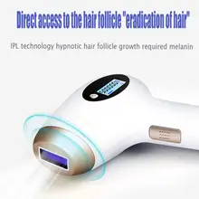 IPL Постоянный женский лазерный эпилятор мигает тело бикини для лица эпилятор Профессиональный безболезненный лазер устройство для удаления волос