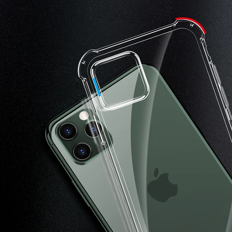 Прозрачный чехол для телефона KISSCASE для iPhone XR X XS MAX 7 8 6 6S Plus, мягкий силиконовый чехол для iPhone 11 Pro Max 5 5S SE, задняя крышка чехол на айфон 11 pro max чехол на айфон 7 xr x xs max 6 s 8