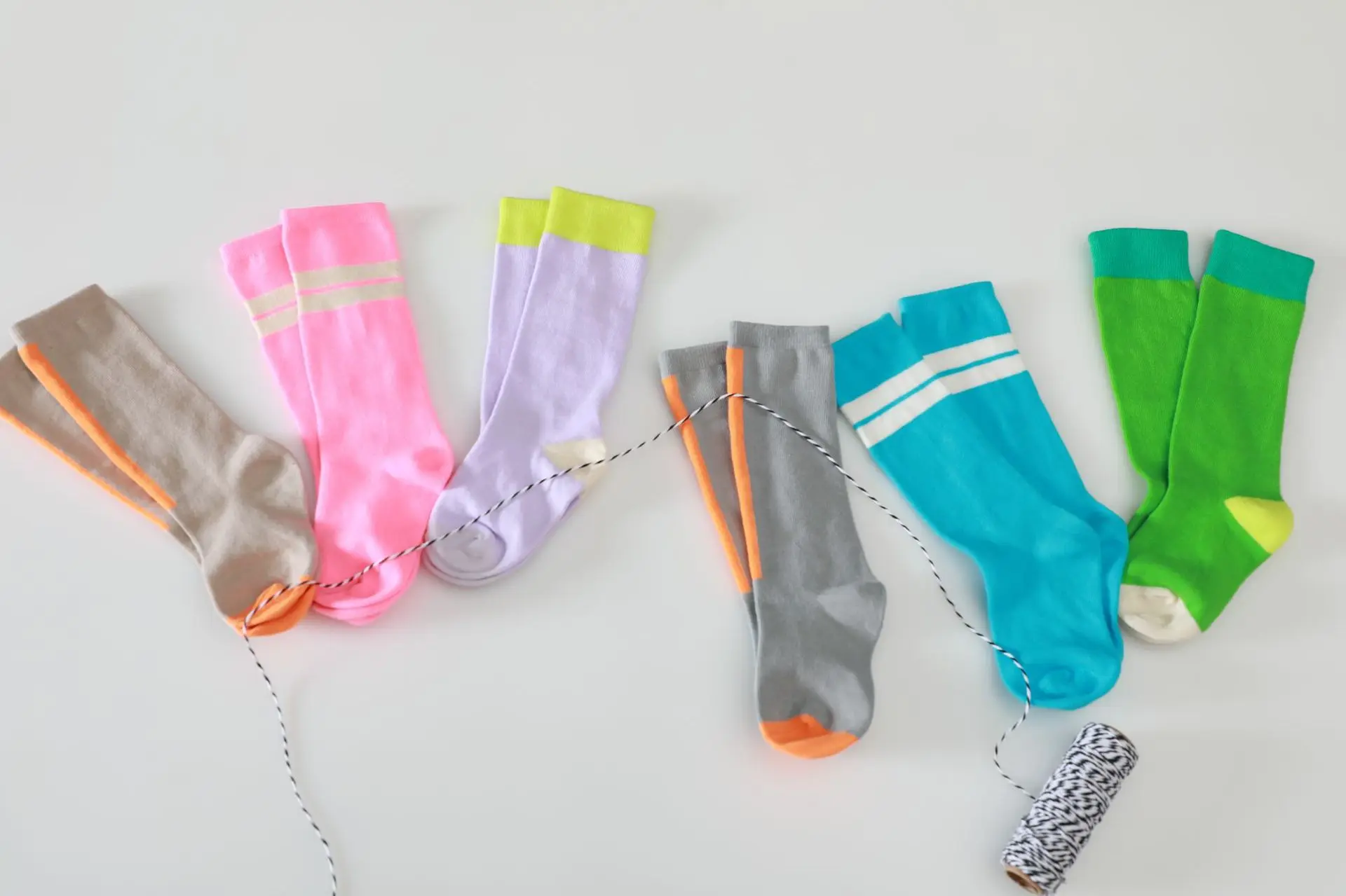 chaussettes rayées pour lot de en pour bébés filles et nouvelle livraison directe