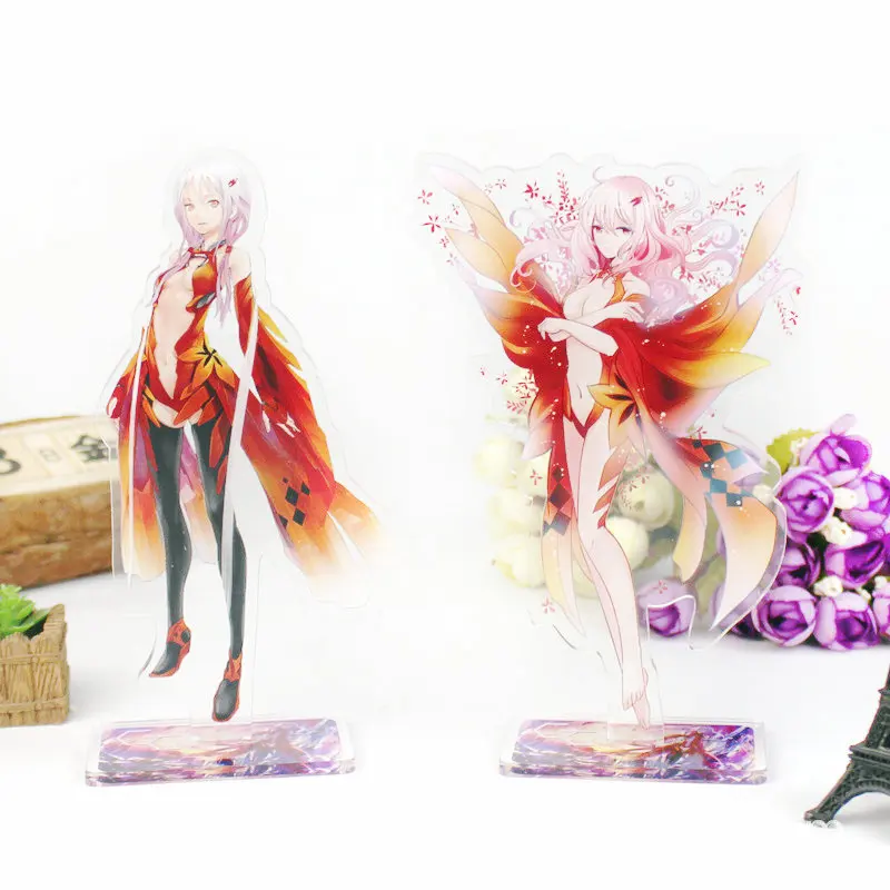 

Guilty Crown Yuzuriha Inori Anime Action Figure Toy Acrylic Decorative Ornaments Creative Gift