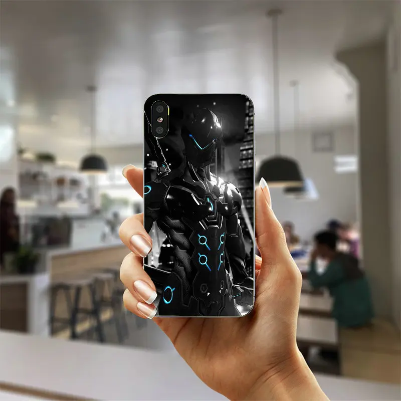 Мягкие силиконовые чехлы Genji Overwatchs для iPhone X XR XS Max 10 7 6 6s 8 Plus 4 4s 5 5S SE 5C