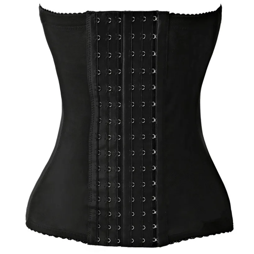Black Shapewear Modeling strap waist trainer Slimming Belt body shaper body slimming underwear Lose Weight Corset Shaper - Color: Black