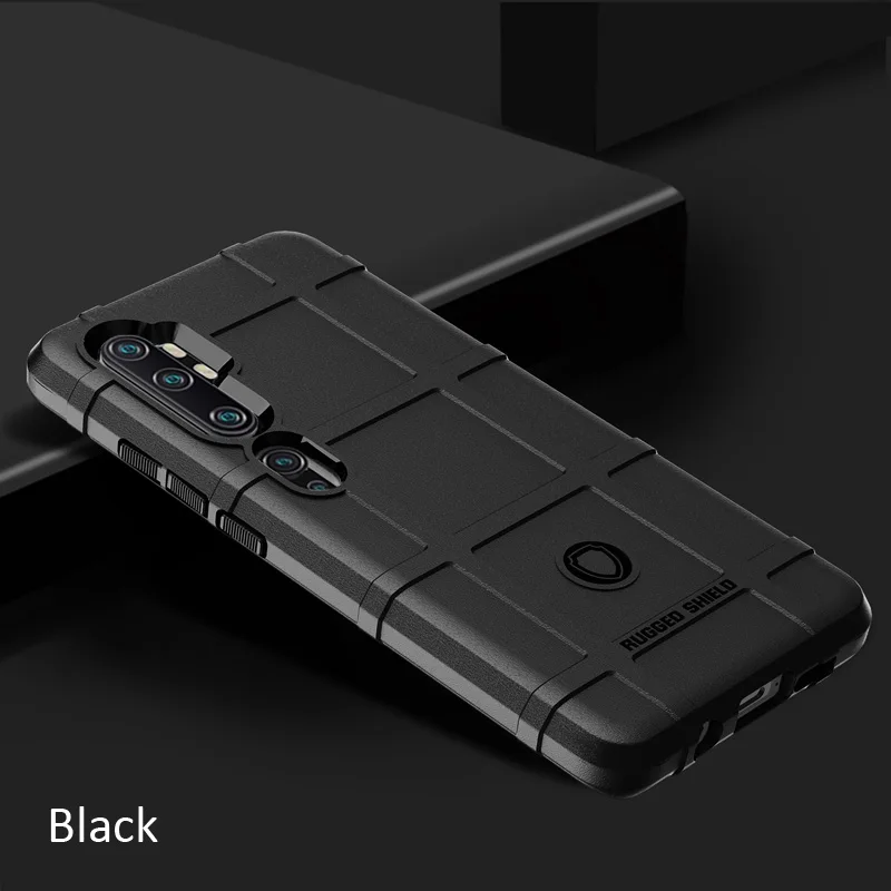 Для Xiaomi mi Note10 Pro mi Примечание 10 Чехол прочный защитный чехол для Xiaomi mi CC9 Pro чехол противоударный чехол - Цвет: Black