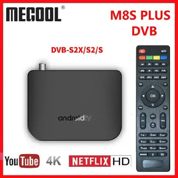 

M8S PLUS DVB Smart 4K Android TV Box DVB-S2X/S2/S Terrestrial Combo Amlogic S905D Quad Core 1GB 8GB 1080p