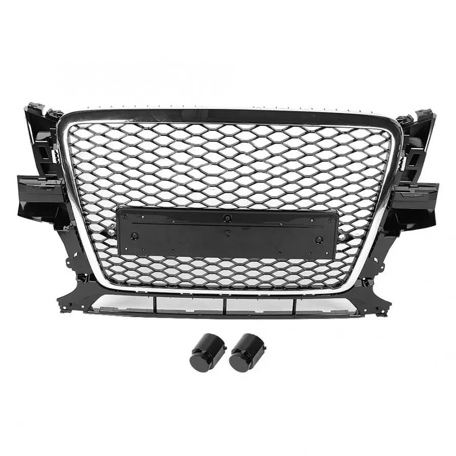 

Hot Sell 100% Brand New For RSQ5 Style Car Front Bumper Grille Grill for Audi Q5/SQ5 8R 2009 2010 2011 2012 Car Accessories