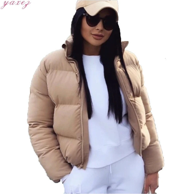 women's short bubble jacket