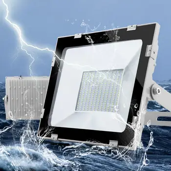

Ultra-thin LED Flood Light High Brightness Power Saving for Garden Warehouse Garage BJStore