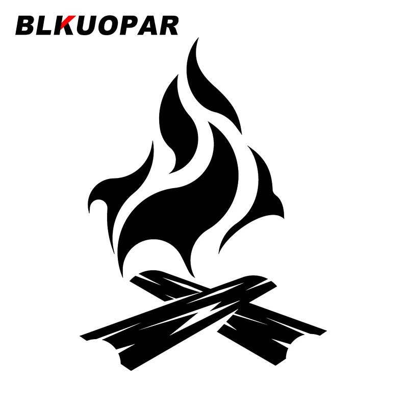 

BLKUOPAR для Bonfire силуэт забавная наклейка для автомобилей Водонепроницаемая наклейка индивидуальный кондиционер багажник лобовое стекло автомобильные аксессуары