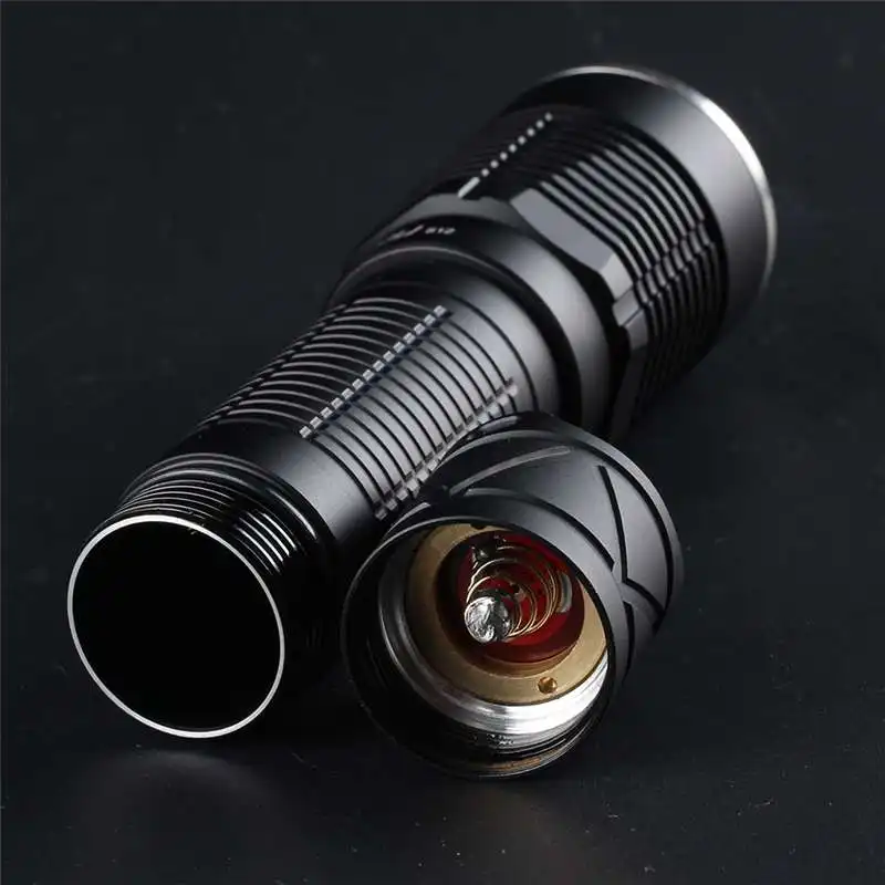 Конвой S12 3x SST20/Nichia 219C 2300LM 6000 мА/ч, Выход мощный фонарик 18650 21700 походный Фонарик светодиодный факел
