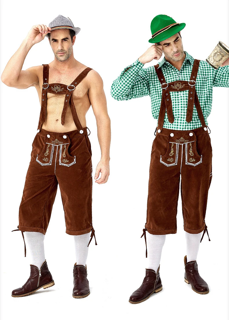 Взрослый мужской немецкий традиционный костюм для Октоберфеста Хэллоуин косплей Lederhosen баварское пиво мужские костюмы